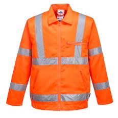 Portwest HI-VIS Poly-Katoen Jack Ris RT…