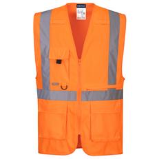 Portwest HI-VIS Executive vest met Tabl…
